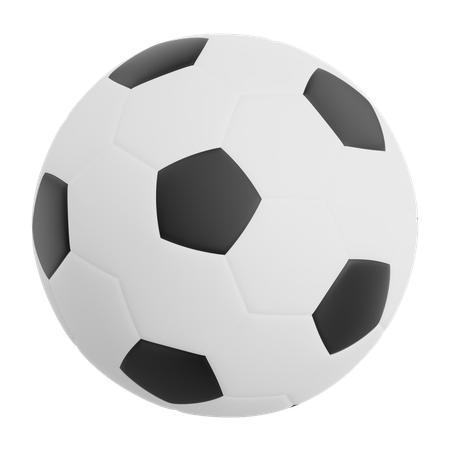 Balón de fútbol  3D Icon