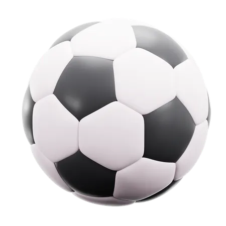 Balón de fútbol  3D Icon