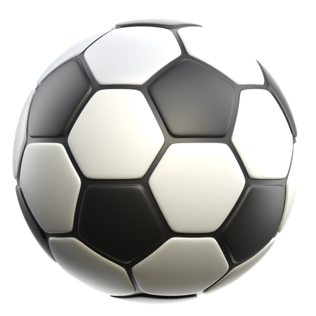 Balón de fútbol  3D Icon