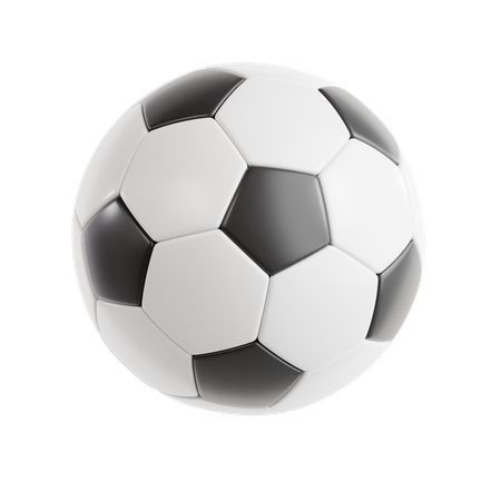 Balón de fútbol  3D Icon