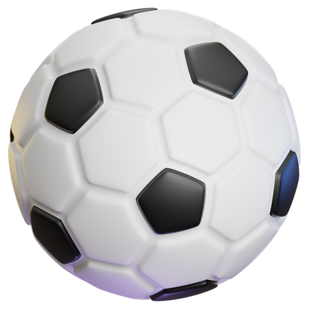 Balón de fútbol  3D Icon