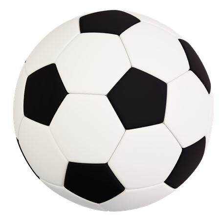 Balón de fútbol  3D Icon