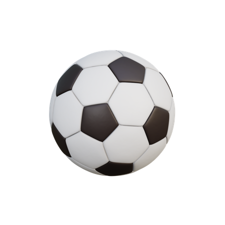 Balón de fútbol  3D Icon