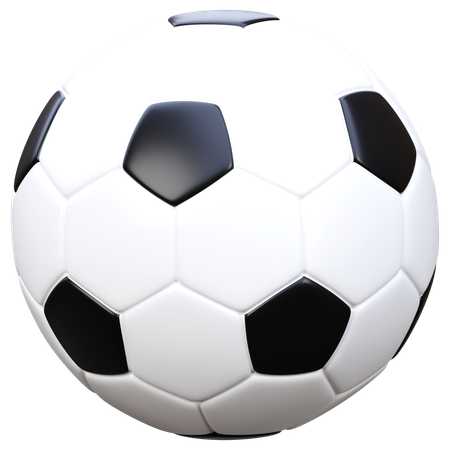 Balón de fútbol  3D Icon
