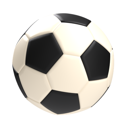 Balón de fútbol  3D Icon