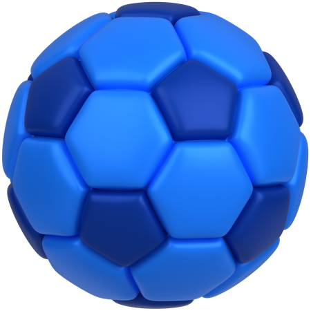 Pelota de fútbol  3D Icon
