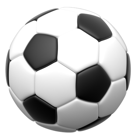 Balón de fútbol  3D Icon