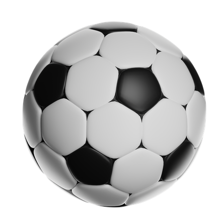 Balón de fútbol  3D Icon