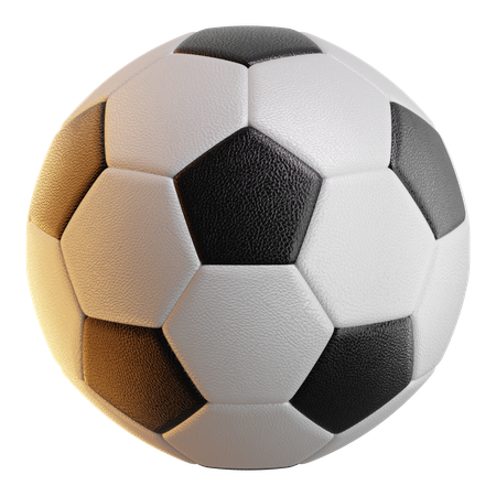 Balón de fútbol  3D Icon