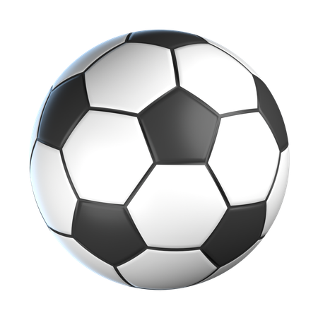 Balón de fútbol  3D Icon
