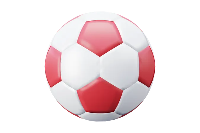 Balón de fútbol  3D Icon