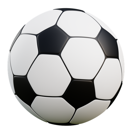 Balón de fútbol  3D Icon