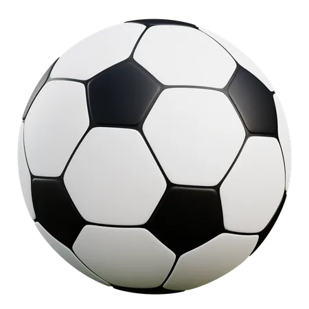 Balón de fútbol  3D Icon