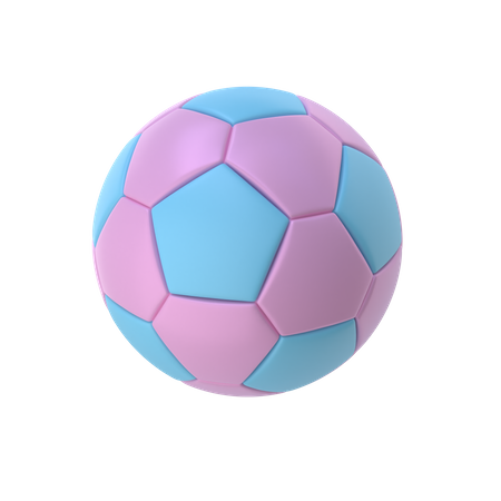 Balón de fútbol  3D Icon