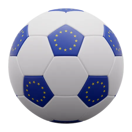 Balón de la Unión Europea  3D Icon