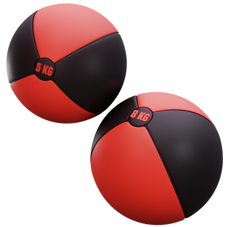 Balón medicinal  3D Icon