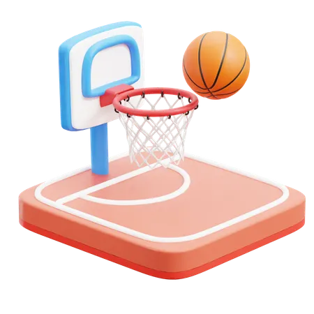 Baloncesto  3D Icon