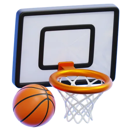 Baloncesto  3D Icon