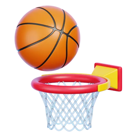 Baloncesto  3D Icon