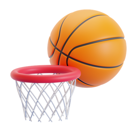 Baloncesto  3D Icon