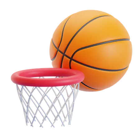 Baloncesto  3D Icon