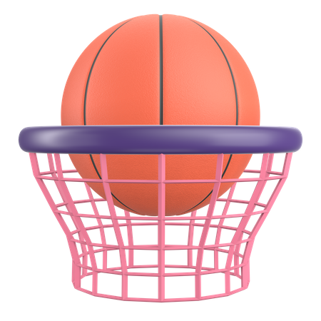 Baloncesto  3D Illustration