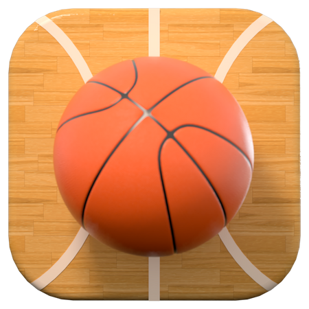 Baloncesto  3D Illustration