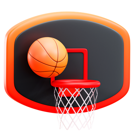 Baloncesto  3D Illustration