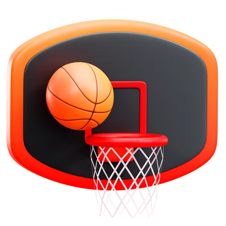 Baloncesto  3D Illustration