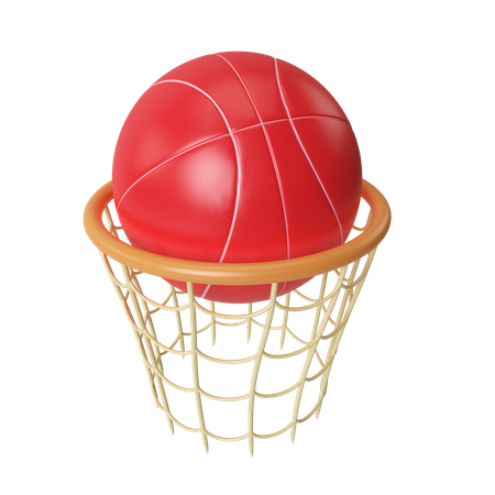 Baloncesto  3D Illustration