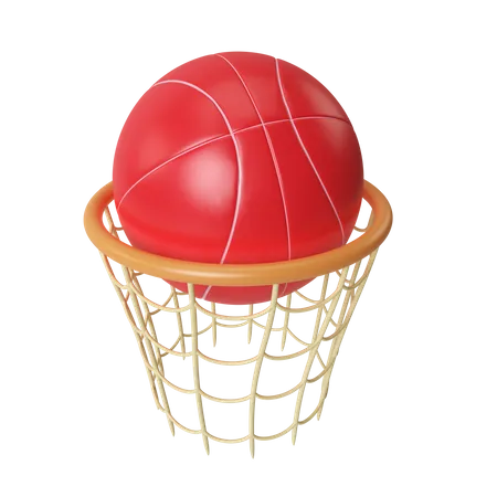 Baloncesto  3D Illustration