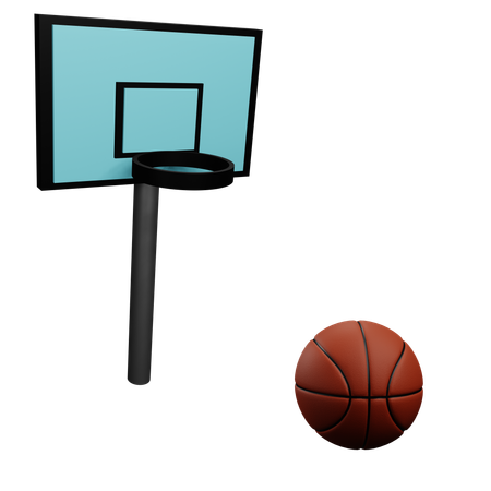 Baloncesto callejero  3D Icon