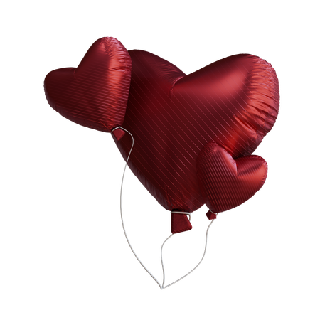 Baloon Love  3D Icon