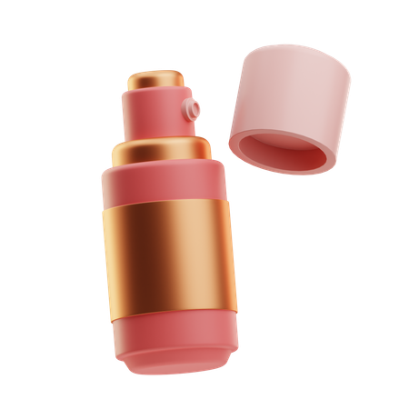 Bálsamo labial en barra sin tapa  3D Icon