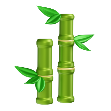 Bamboo  3D Icon