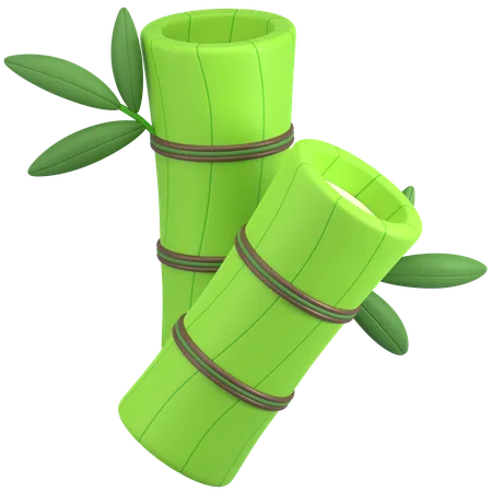 Bamboo  3D Icon