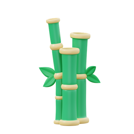 Bamboo  3D Icon