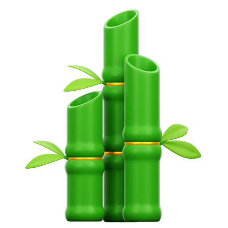 Bamboo  3D Icon