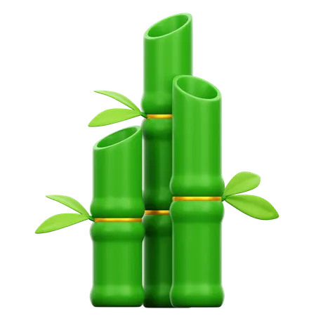 Bamboo  3D Icon