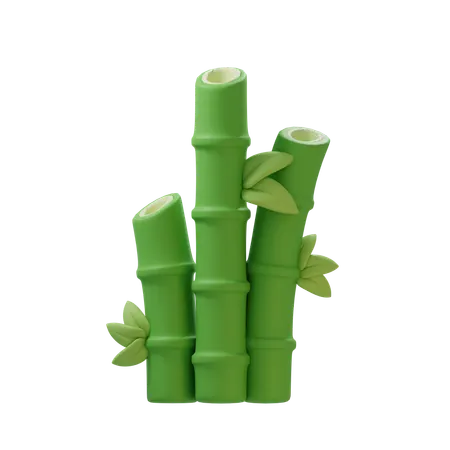 Bamboo  3D Icon