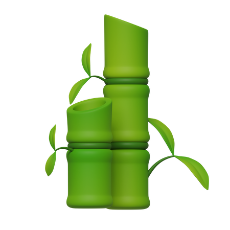 Bamboo  3D Icon