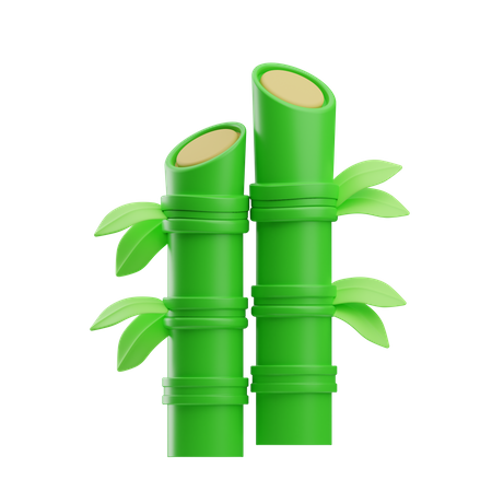 Bamboo  3D Icon