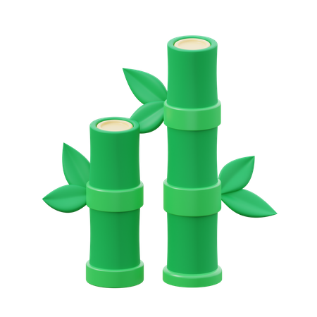 Bamboo  3D Icon
