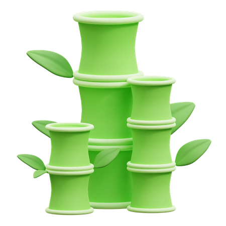Bamboo  3D Icon