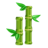 bamboos emoji 3d