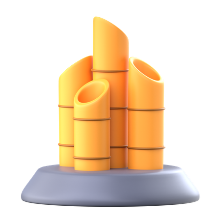 Bamboo Monument  3D Icon