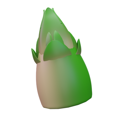 Bamboo Shoot  3D Icon