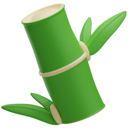 Bamboo Stem  3D Icon