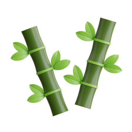 Bambou  3D Icon