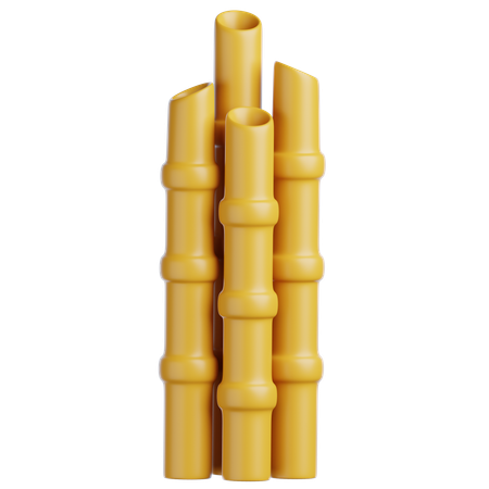 Bambu afiado  3D Icon